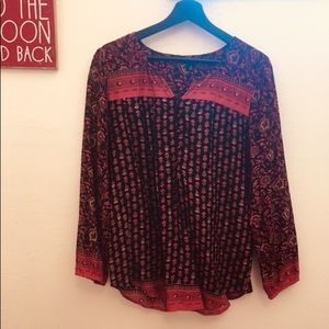 Lucky Brand Bohemian Top